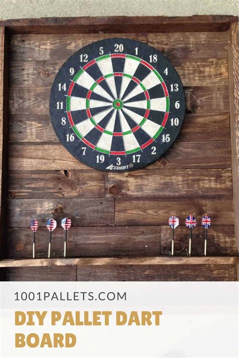 Diy Pallet Dart Board • 1001 Pallets