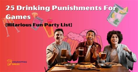 25 Drinking Punishments For Games [Fun Party List]