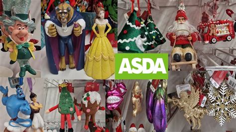 ASDA CHRISTMAS TREE DECORATIONS 2022 / ASDA CHRISTMAS SHOPPING HAUL ...