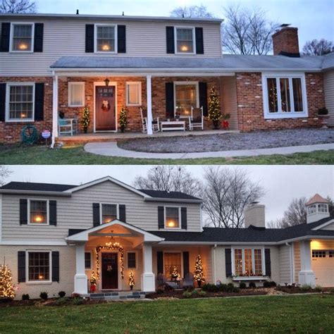 Before and After from last year to this year. Our renovation, 2013-2014. | Colonial house ...
