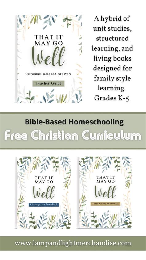 Free Christian Homeschool Curriculum| Christian curriculum | Bible Based Homeschool | Christian ...