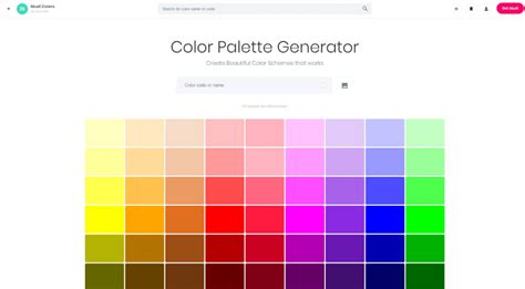 12 Color palette generators | Best web design blog | Color palette generator, Color palette ...