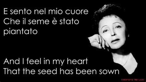 Édith Piaf - No Regrets (English Version) Lyrics e Traduzione - YouTube