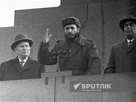 CASTRO KHRUSHCHEV BREZHNEV | Sputnik Mediabank