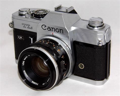 Vintage Canon TL QL 35mm SLR Film Camera, Made In Japan, Circa 1968 ...