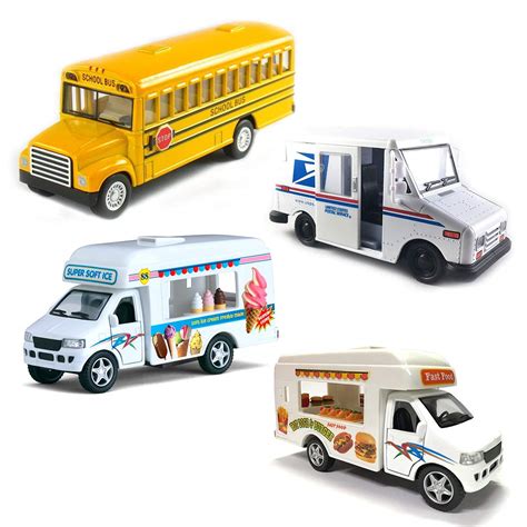 Buy Magical Memories Collection Diecast Pullback Truck Toys for Boys ...