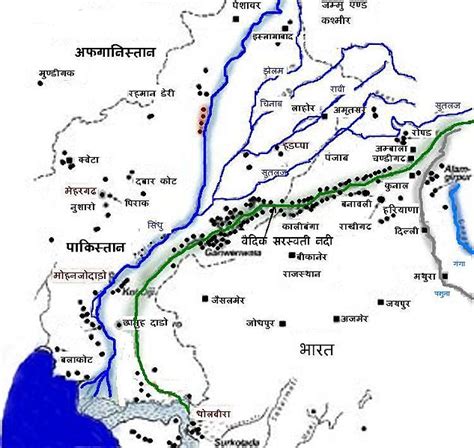 Sindhu River Map