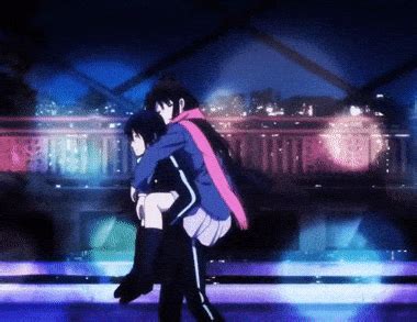 Anime Hugging Gif