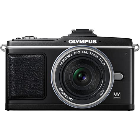 Olympus E-P2 Pen Digital Camera (Black) w/ M.Zuiko Digital