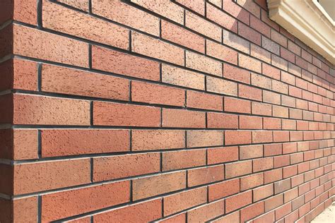 Rough Surface Thin Brick For House Brick Exterior Cladding, Changeable Color