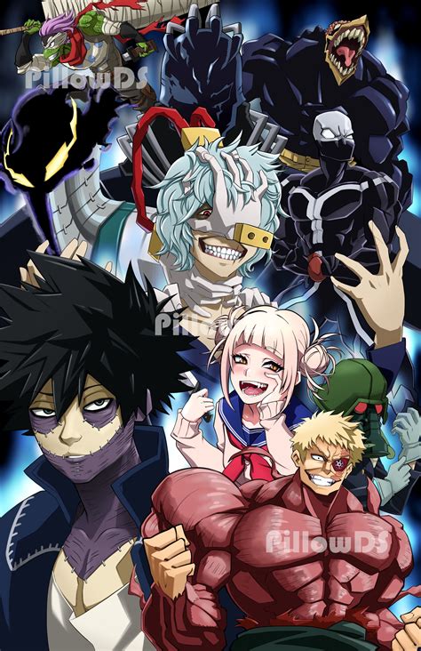 Villains - My Hero Academia | My hero, My hero academia villains, Villain my hero academia