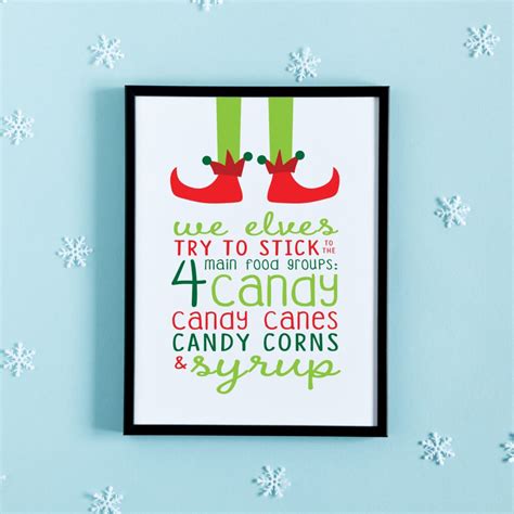 Printable Elf Movie Quotes - Free Printable Templates