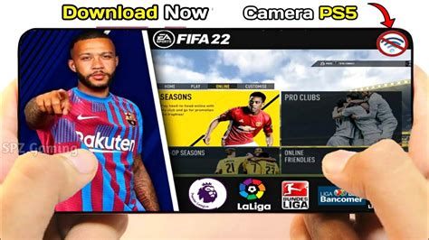 FIFA 22 Android Offline Original PS5 Update Best Graphics Real Faces New Transfert 21/22