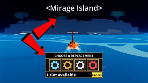 How to find mirage island in blox fruits