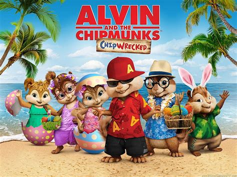 Alvin and the Chipmunks: Chipwrecked (2011), poster, chipwrecked, veverita, squirrel, HD ...