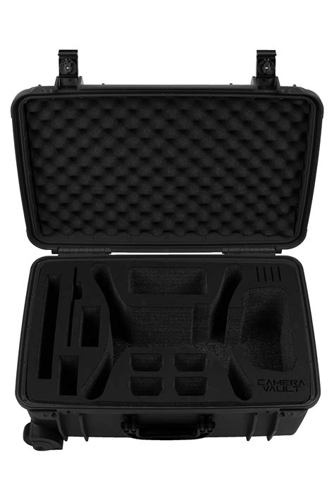 Buy Camera Vault 3D Robotics SOLO Black Wheeled Travel Case with Black Waterjet Cut Foam in ...