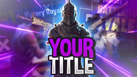 FORTNITE THUMBNAIL TEMPLATE(PHOTOSHOP FILE) - YouTube