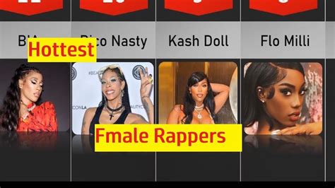 Top 20 Most Popular Black Female Rappers Beautiful Black Women in 2022 ...