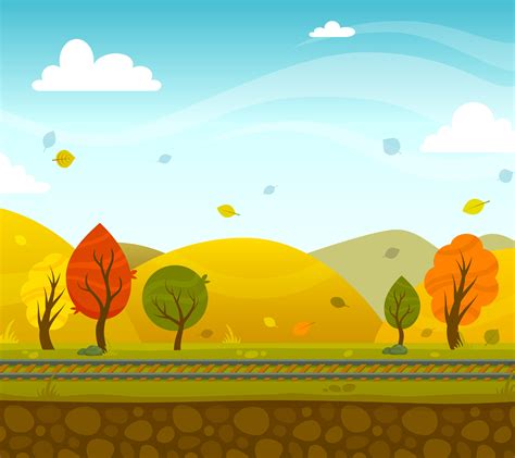 Game 2d Park Landscape 435112 Vector Art at Vecteezy