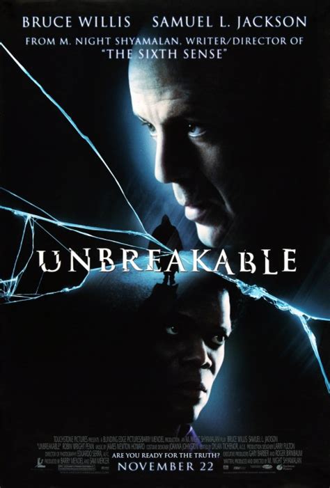 Unbreakable Movie Poster (#1 of 2) - IMP Awards