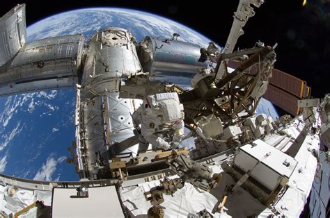 ESA - Sunita Williams spacewalk