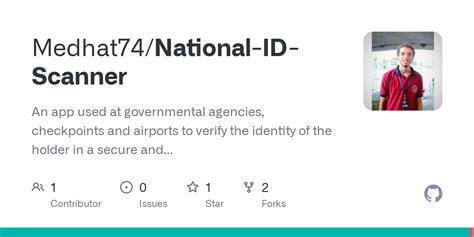 GitHub - Medhat74/National-ID-Scanner: An app used at governmental agencies, checkpoints and ...