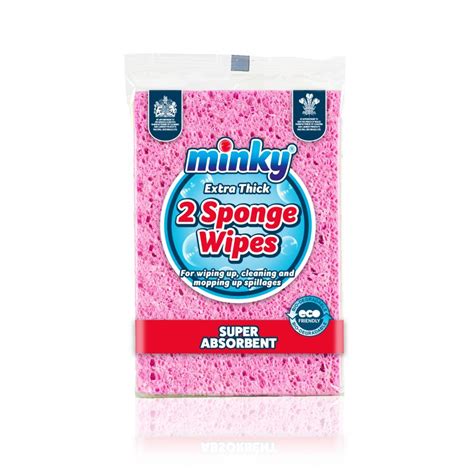 Minky Extra Thick Absorbent Sponge Wipes