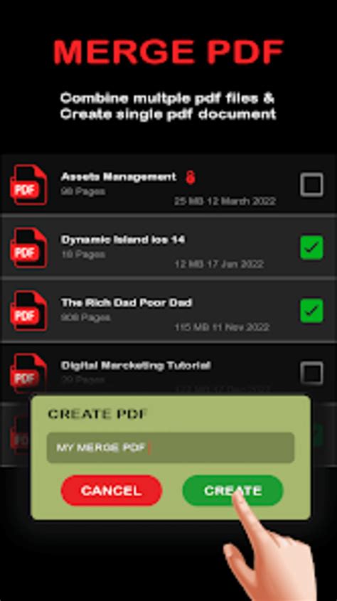 Merge PDF filesSplit PDF docs for Android - Download