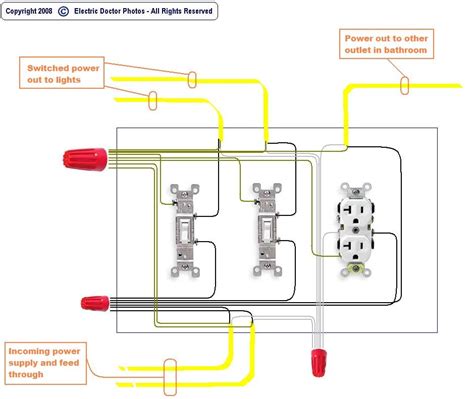 How To Wire In A Light Switch From An Outlet