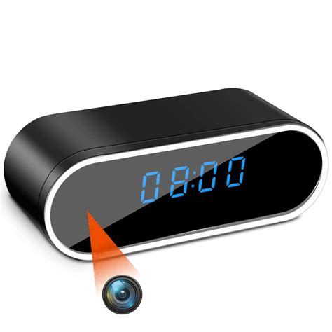 Buy DareTang Hidden Spy Camera Clock, HD 1080P WiFi Camera Alarm Clock with Night Vision and ...