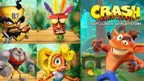 Crash Bandicoot Mobile เปิดให้เล่นแล้วบน Play Store ในบางประเทศ