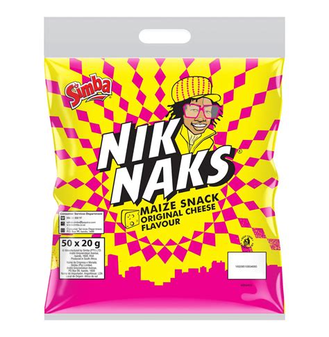 SIMBA NIK NAKS CHEESE X50X20G – CandyKidz Megastore