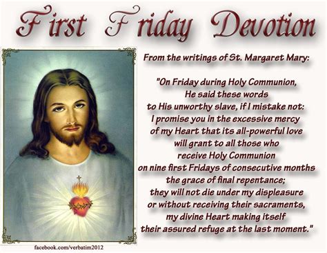 First Friday Devotion And Sacred Heart Of Jesus Color - vrogue.co