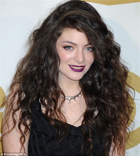 Want lips just like Lorde? Royals singer set to release her very own make-up collection | Daily ...