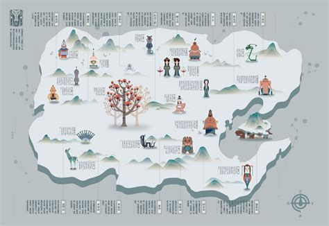 Infographics of "Shan Hai Ching" on Behance