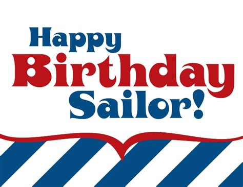 Birthday Wishes For Sailor