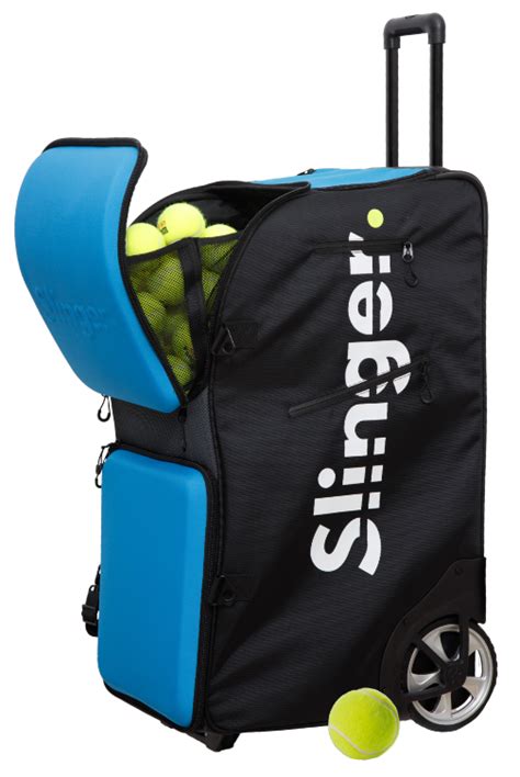 Slinger Bag Tennis Ball Machine Play Test and Review - Top Tennis Training