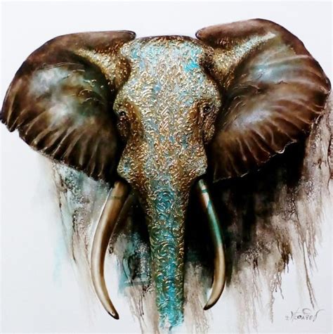 Thai Elephant Art - Buy Art Online Thailand | Royal Thai Art