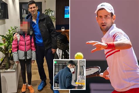 Anti-vax Novak Djokovic pictured smiling at tennis charity event with ...