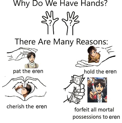 Why Do We Have Hands Meme Template