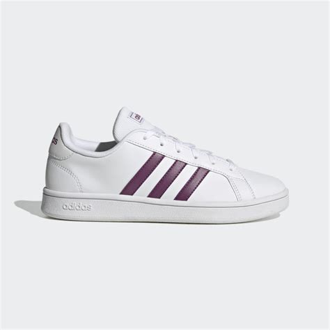 adidas Grand Court Base Shoes - White | adidas US