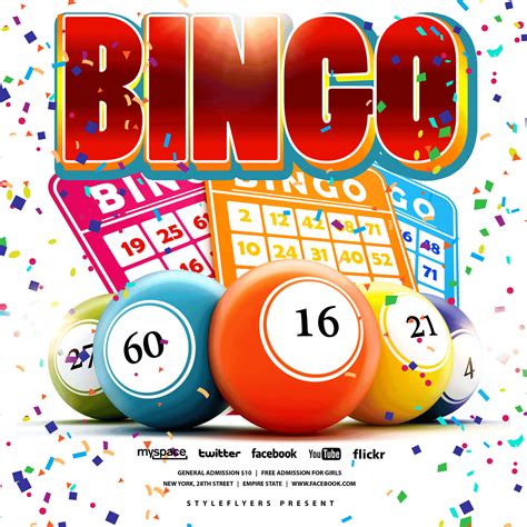 Bingo Flyer Template