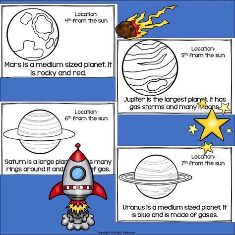 Solar System Mini Book for Early Readers: Space Activities | Made By ...