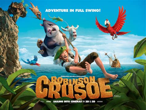 New trailer for animated adventure Robinson Crusoe - Movies For Kids