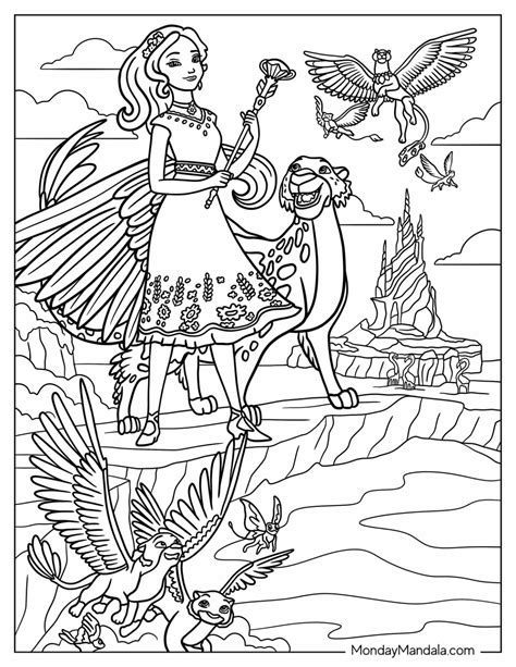 20 Elena Of Avalor Coloring Pages (Free PDF Printables)