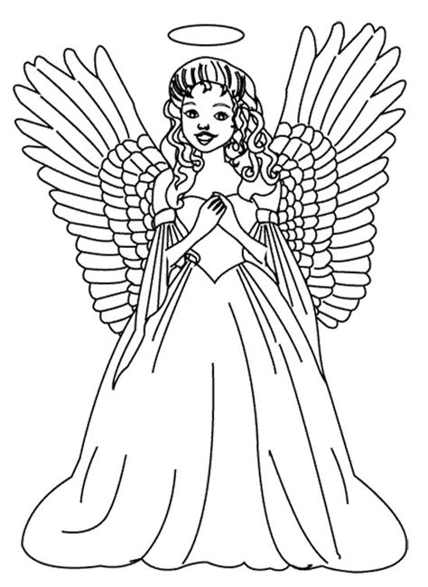 Angel Coloring Pages Download