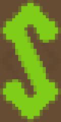 Lime Green S Minecraft Banner