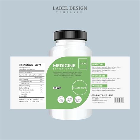 Premium Vector | Label Design Template