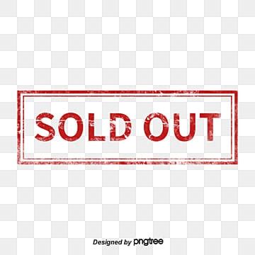 Sold Out PNG Transparent Images Free Download | Vector Files | Pngtree