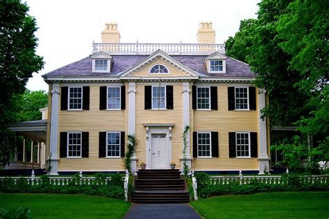 Vassall-Craigie-Longfellow House, 105 Brattle Street, Cambridge, Massachusetts. Henry Wadsworth ...